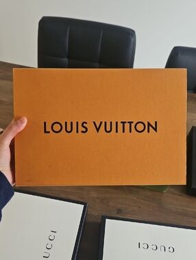 Louis Vuitton Orange Logo Box